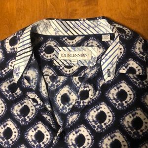Unique John lennon English laundry dress shirt.